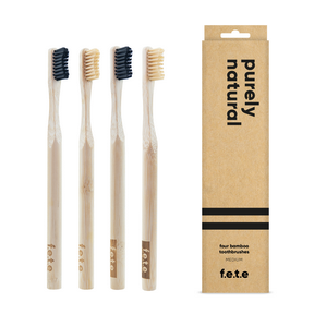 F.e.t.e. - Toothbrush Multipack Purely Natural (4pk)