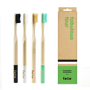F.e.t.e. - Bamboo Toothbrush Multi Pack Firm (4pk)