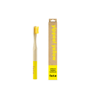 F.e.t.e. - Child Bamboo Toothbrush Yellow (1ct)