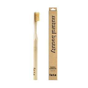 F.e.t.e. - Bamboo Toothbrush Nat Beauty Medium (1ct)