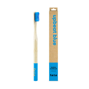 F.e.t.e. - Bamboo Toothbrush Upbeat Blue Mediu (1ct)