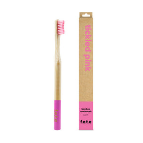 F.e.t.e. - Bamboo Toothbrush Tickled Pink Soft (1ct)