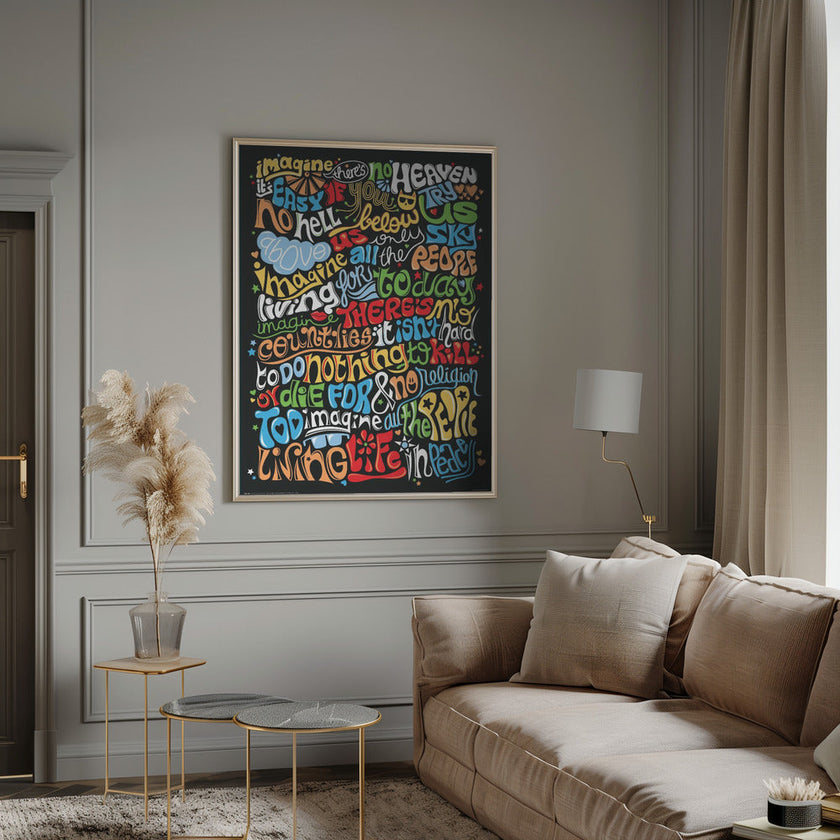 Imagine Canvas Print