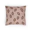 Kiss Pattern Woven Pillow | Lip Print Decorative Pillow