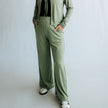 Ladies Bamboo Wide Leg Pants | Navy