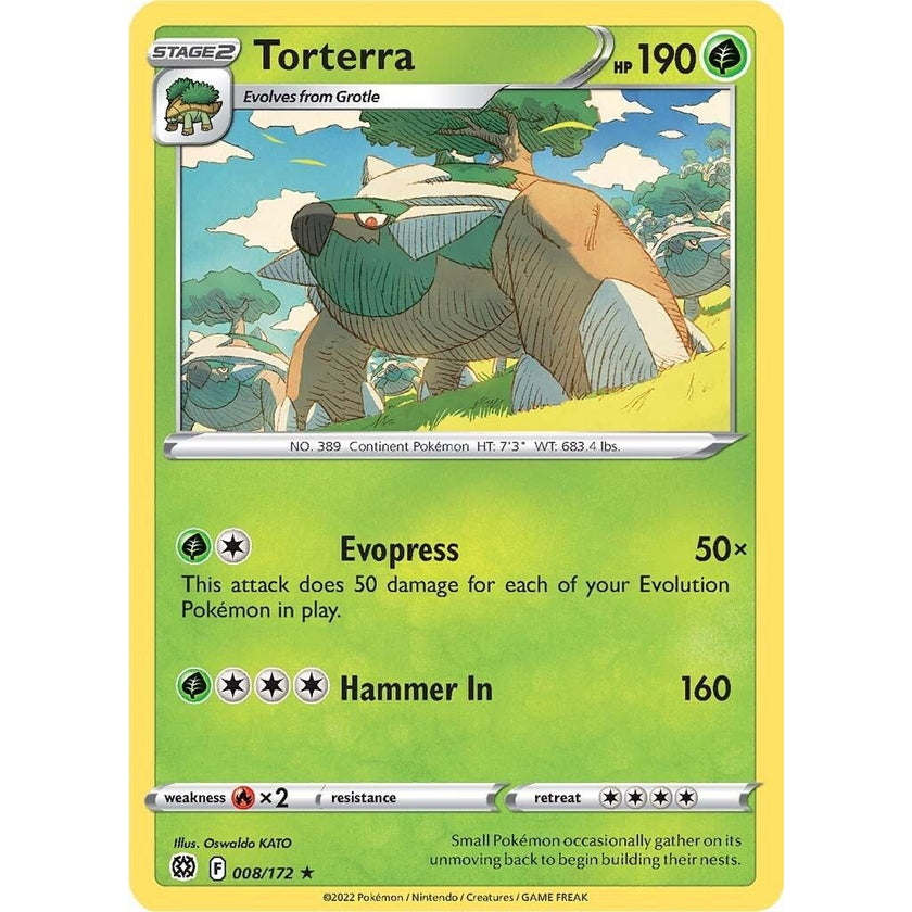 Torterra (008/172) (SWSH09)