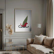 Wall art Let's go (gold)