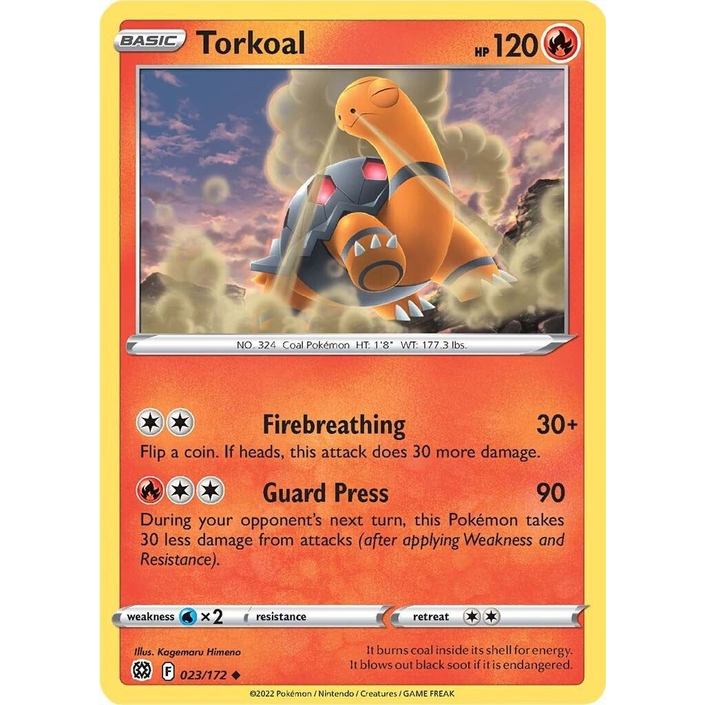 Torkoal (023/172) (SWSH09)