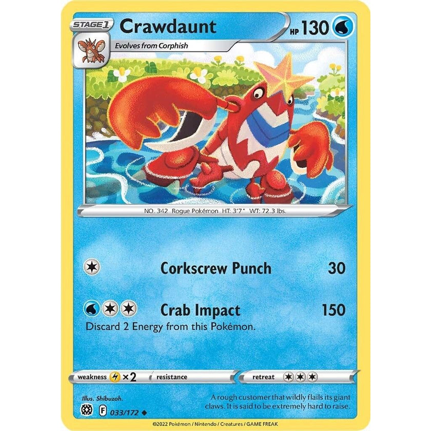 Crawdaunt (033/172) (SWSH09)