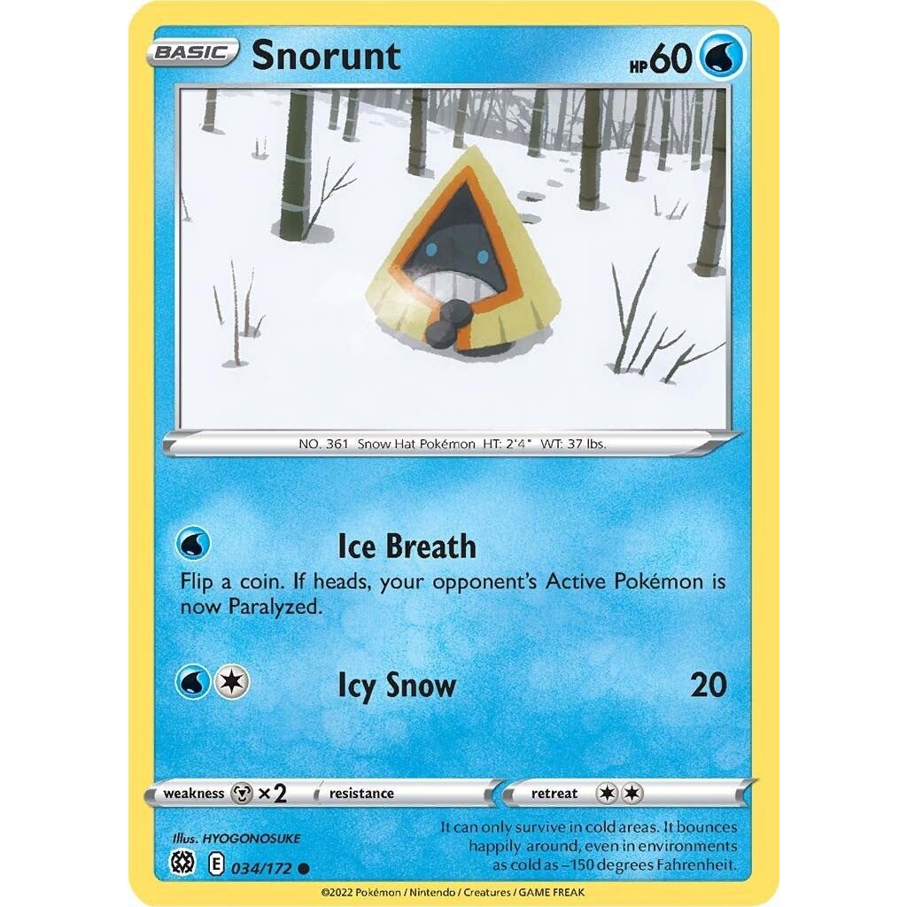 Snorunt (034/172) (SWSH09)