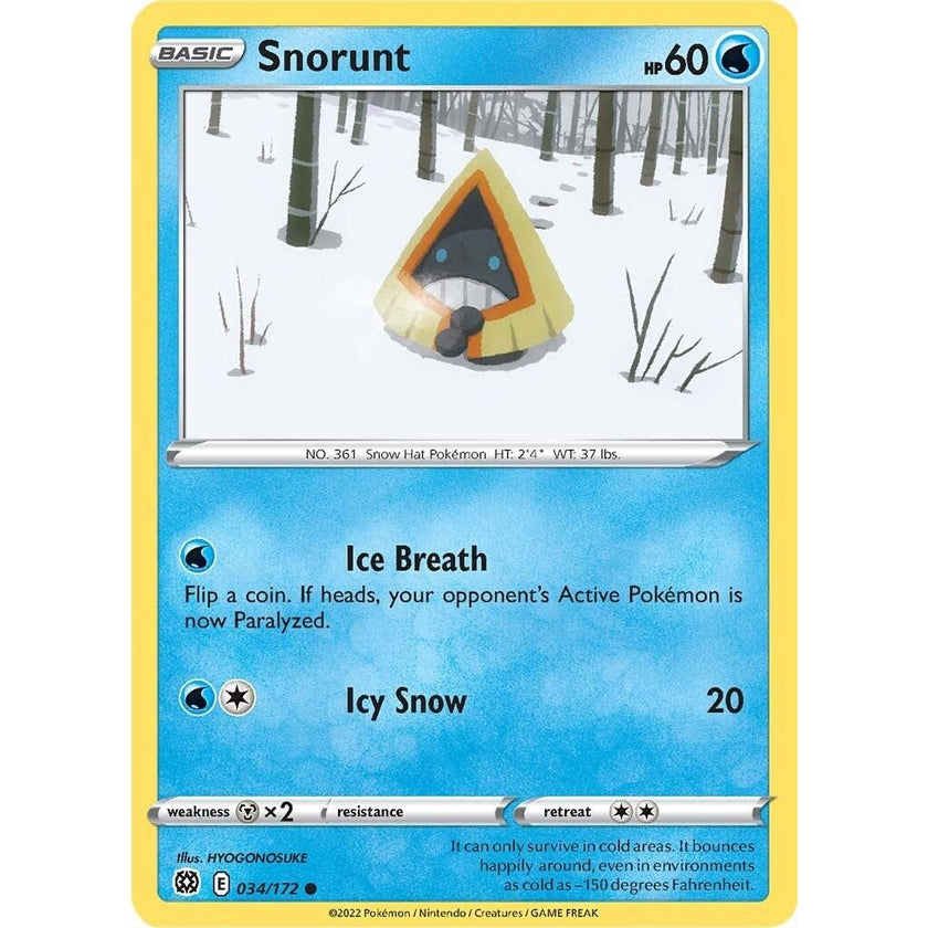 Snorunt (034/172) (SWSH09)