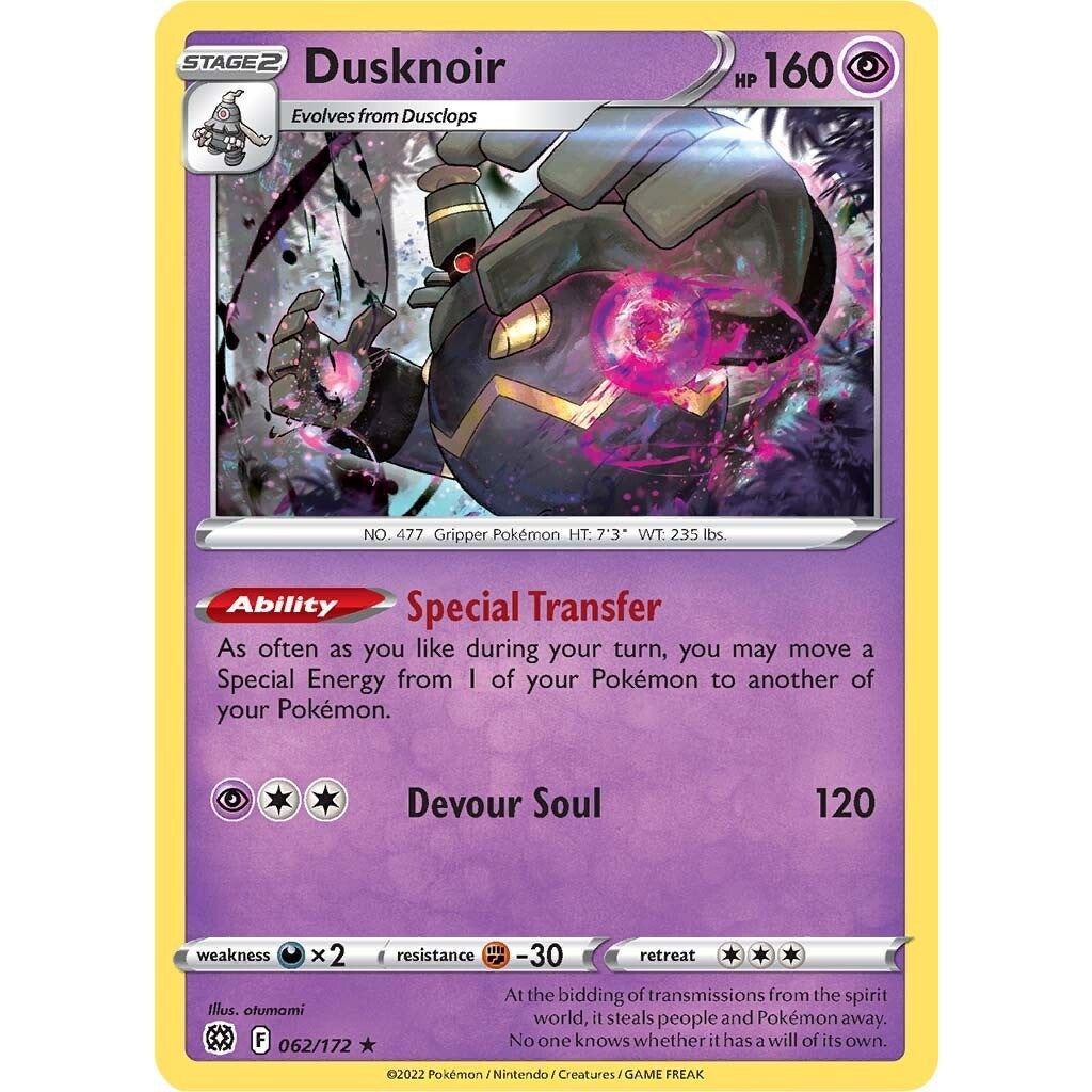Dusknoir (062/172) (SWSH09)