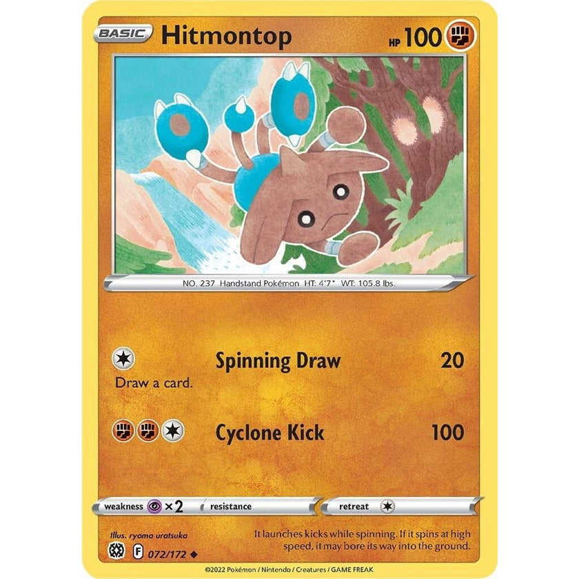 Hitmontop (072/172) (SWSH09)