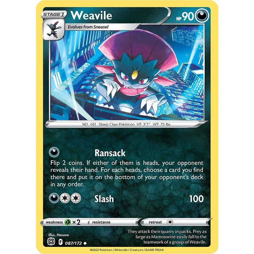 Weavile (087/172) (SWSH09)