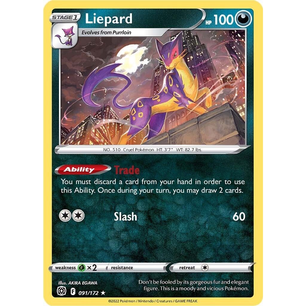 Liepard (091/172) (SWSH09)