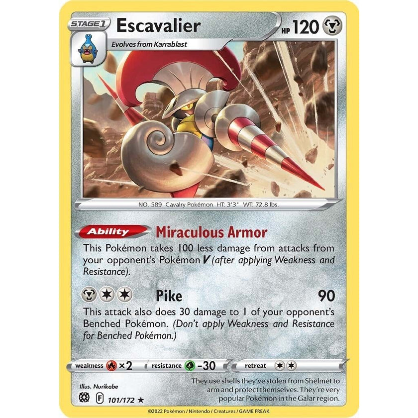 Escavalier (101/172) (SWSH09)