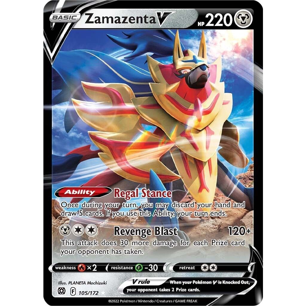 Zamazenta V (105/172) (SWSH09)