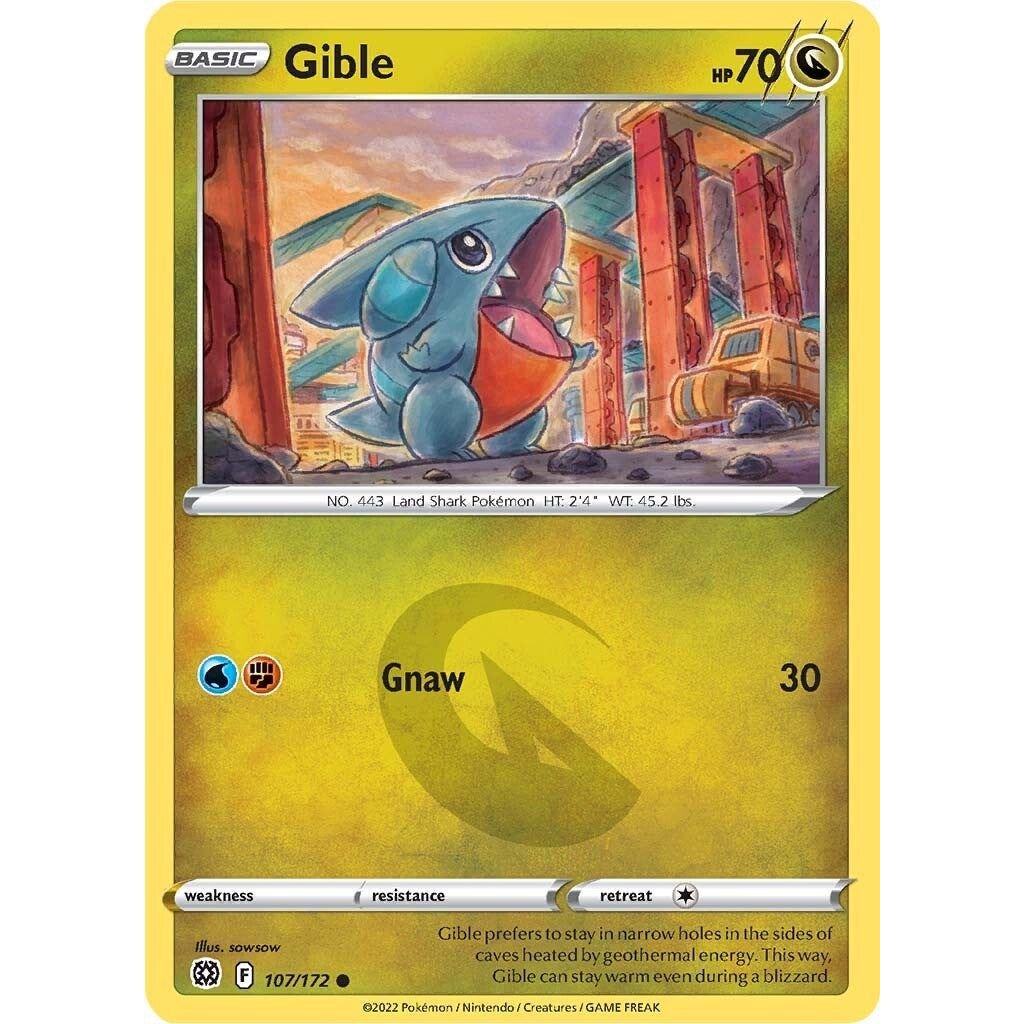 Gible (107/172) (SWSH09)