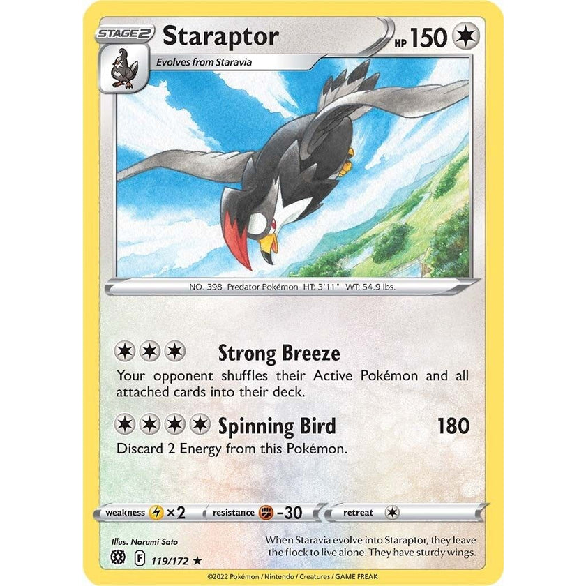 Staraptor (119/172) (SWSH09)
