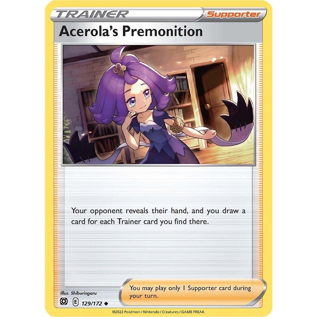 Acerola's Premonition (129/172) (SWSH09)