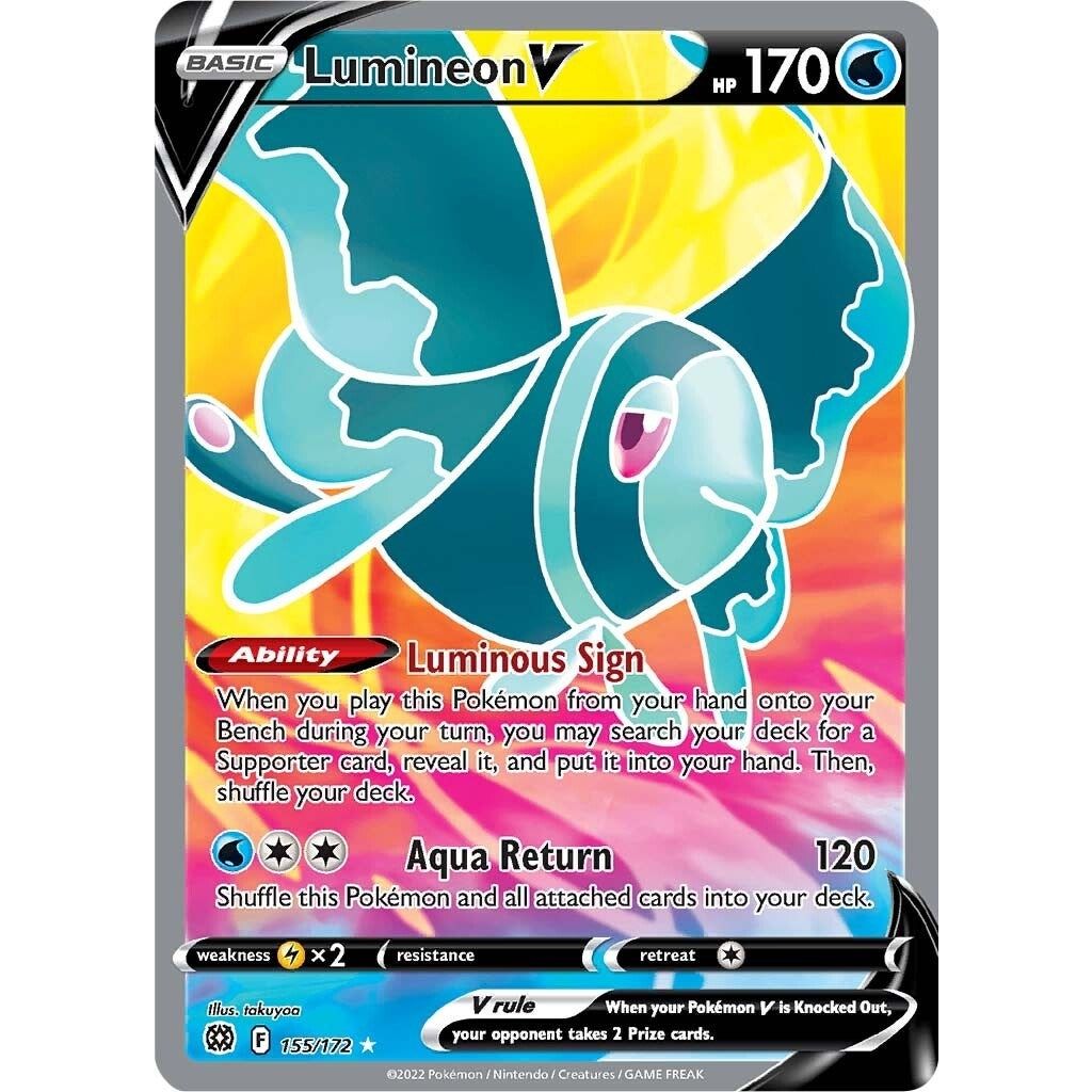 Lumineon V (Full Art) (155/172) (SWSH09)