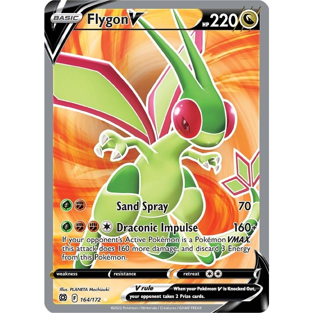 Flygon V (Full Art) (164/172) (SWSH09)