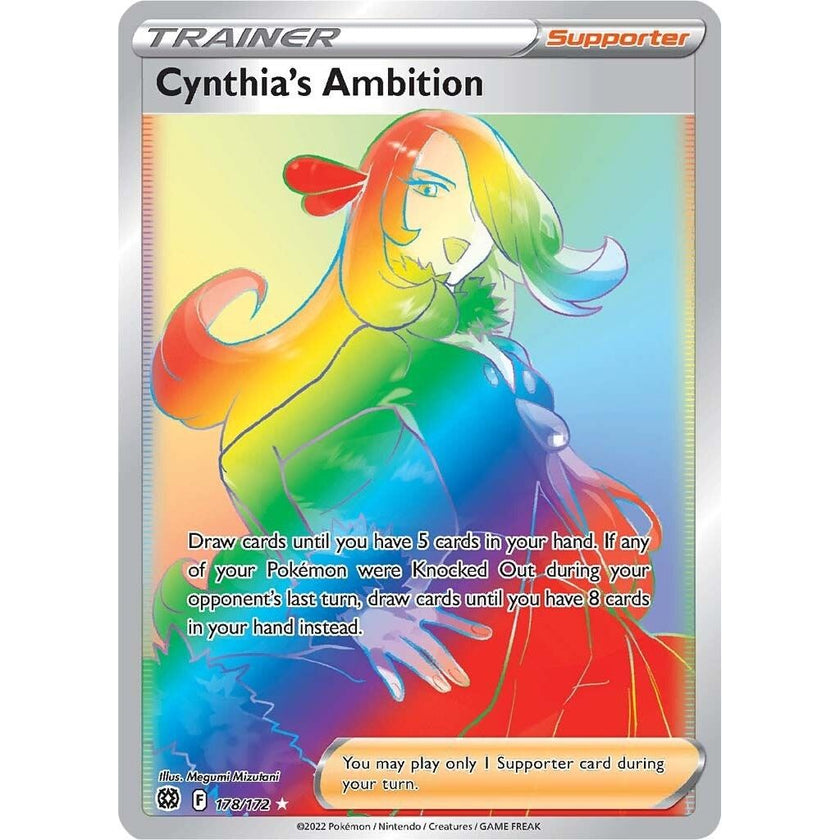 Cynthia's Ambition (Secret) (178/172) (SWSH09)