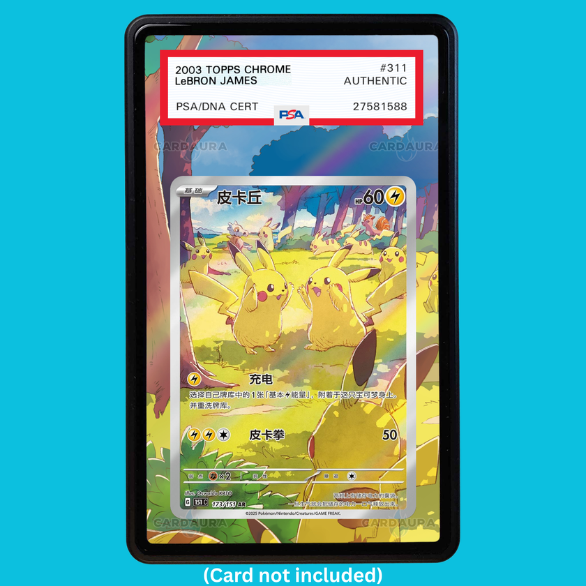 Pikachu 173/151 CN (Graded) Display Case
