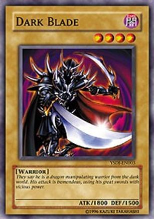 Dark Blade (YSDJ-EN003) - Starter Deck: Jaden Yuki 1st Edition