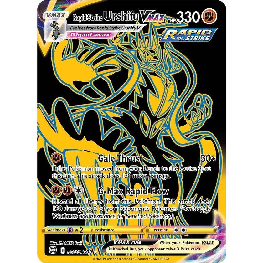 Rapid Strike Urshifu VMAX (Secret) (TG30/TG30) (SWSH09:TG)