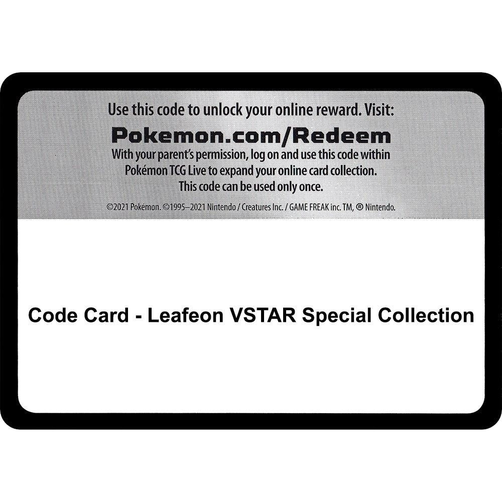 Code Card - Leafeon VSTAR Special Collection (SWSH09)