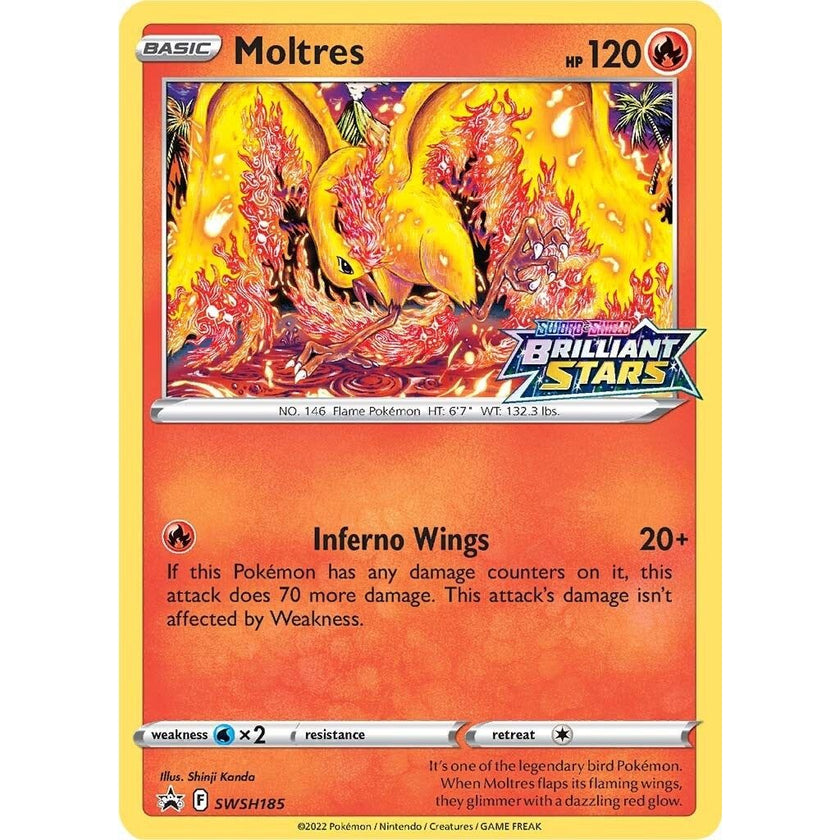 Moltres - SWSH185 (SWSH185) (SWSD)