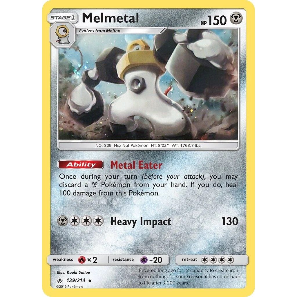 Melmetal - 129/214 (Cosmos Holo) (129/214) (BLE)