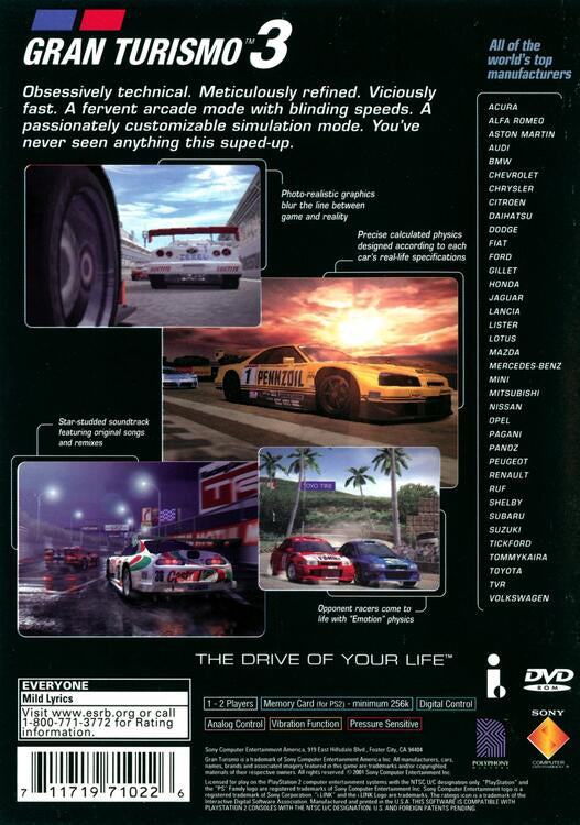 Gran Turismo 3: A-Spec [Greatest Hits] (occasion)