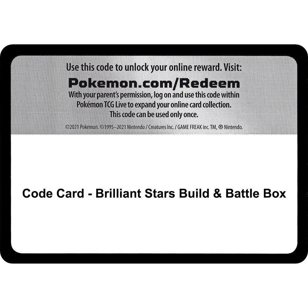 Code Card - Brilliant Stars Build & Battle Box (SWSH09)