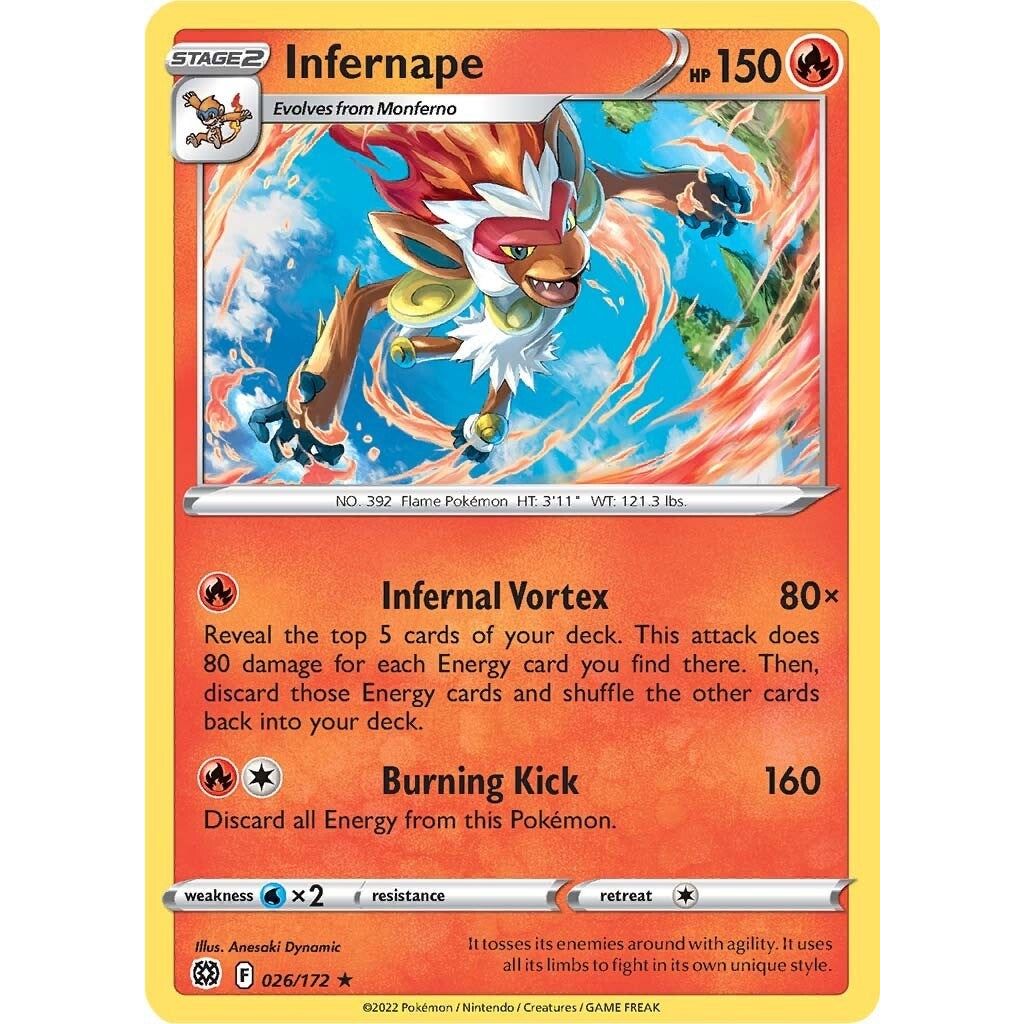 Infernape (026/172) (PR)
