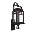 Serie 65e - Luminaire mural extérieur montage vers le haut avec anse format moyen - 26504