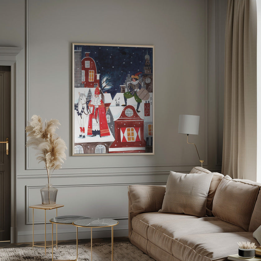 Wall art Saint Nicholas Canvas Print