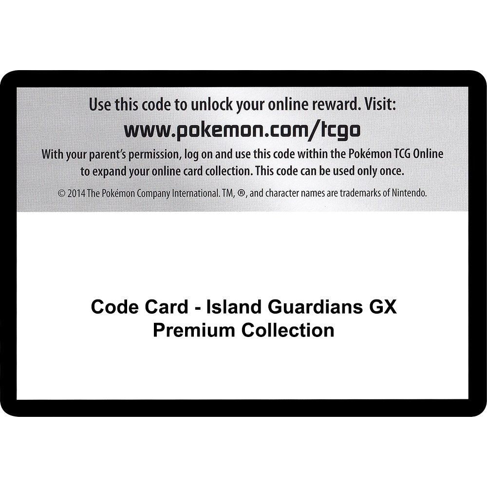 Code Card - Island Guardians GX Premium Collection (SM8)