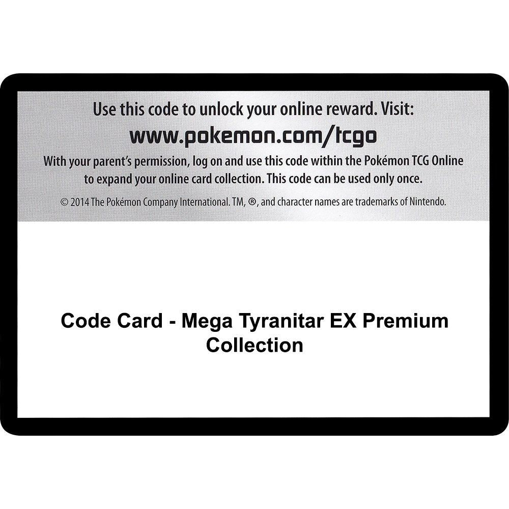 Code Card - Mega Tyranitar EX Premium Collection (SM02)