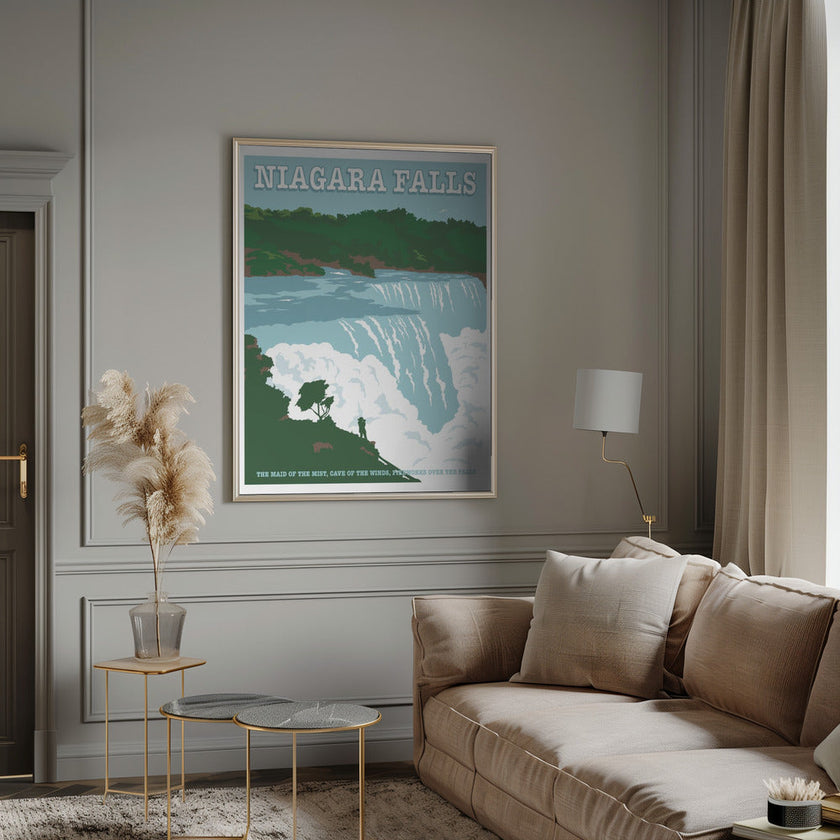 Wall art Niagara Falls - Impression photographique