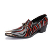Men's Height Increasing Cowhide Leather Dress Shoes | Retro Business Style