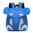 3D Cartoon Elephant Kids Backpack – Cute Oxford School Bag for Children