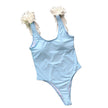 Family Matching Bikini Swimsuit Set – Parent-Child Polyester Swimwear in 5 Colors