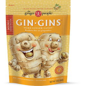 The Ginger People - Gin Gins Dble Strength Hard Ginger (84g)