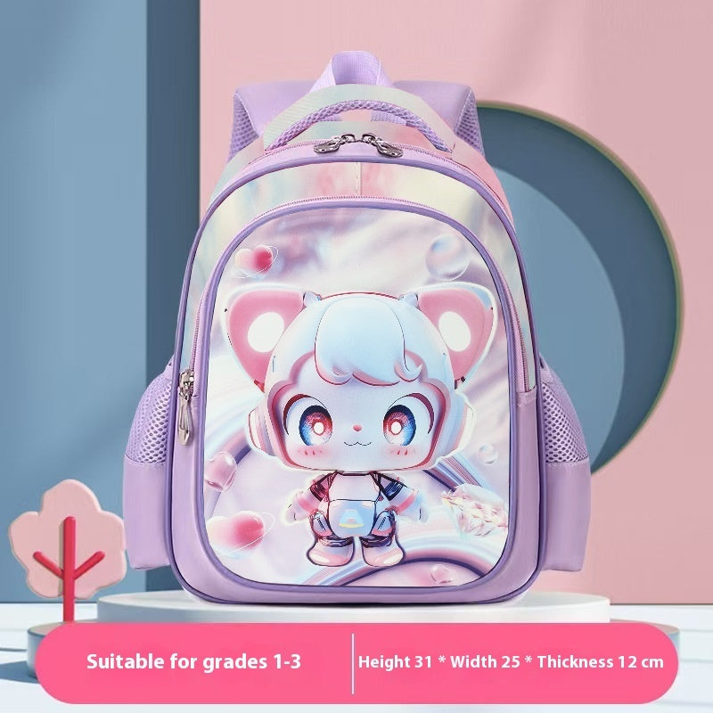 Cartoon Kids Backpack – Lightweight Waterproof School Bag for Boys & Girls
