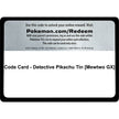 Code Card - Detective Pikachu Tin [Mewtwo GX] (DEP)