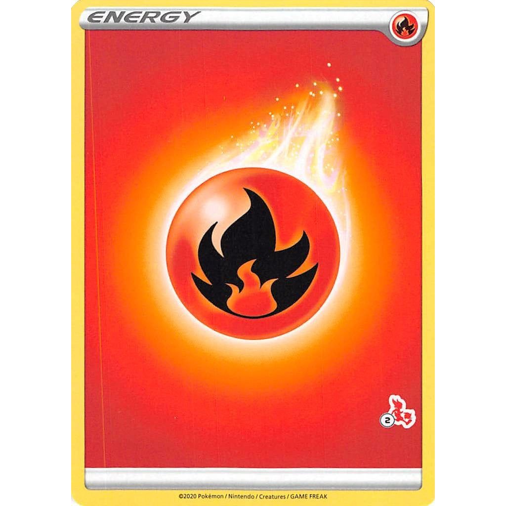 Fire Energy (#2 Cinderace Stamped) (BA22)