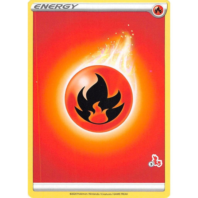 Fire Energy (#3 Cinderace Stamped) (BA22)