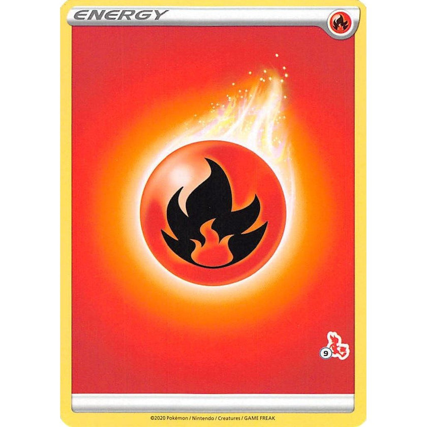 Fire Energy (#9 Cinderace Stamped) (BA22)